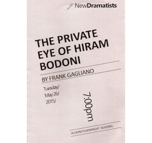 The Private Eye of Hiram Bodoni
